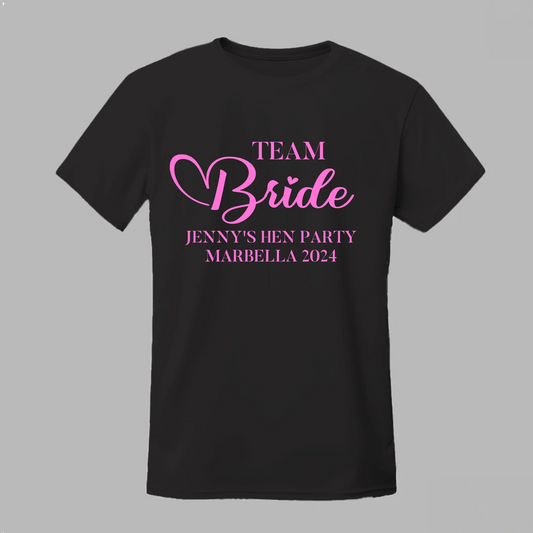 Team Bride Tee